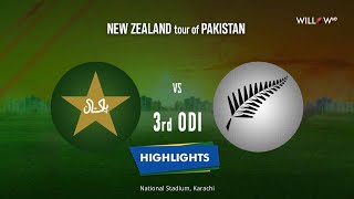 Highlights: 3rd ODI, Pakistan vs New Zealand | 3rd ODI - PAK vs NZ