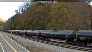 CP AC44CW's on a loaded ethanol train in Landgraff,WV