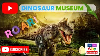 Dinosaur Museum Alberta Canada | Videos for Kids | Drumheller Museum