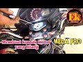 #cara membuat kontak motor mega pro yang kuncinya hilang