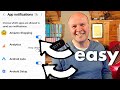 How to STOP notifications on Android! SUPER FAST!