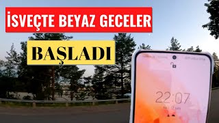 isveçte beyaz geceler başladı