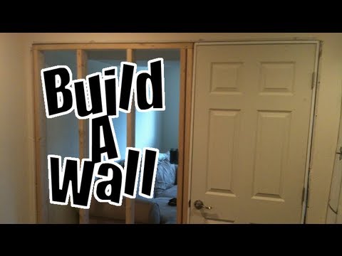 Build a Wall in a Finished Basement DIY: NandemoGuy Project Build a Wall in a Finished Basement DIY: NandemoGuy Project