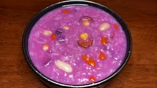 紫薯粥的做法The practice of purple potato porridge