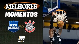 FIM DA INVENCIBILIDADE EM CASA | KTO MINAS 63 X 72 CORINTHIANS | MELHORES MOMENTOS | NBB CAIXA 24/25