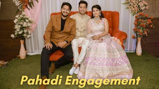 Mere Dost ki Engagement 😍 गढ़वाली सगाई | Karishma ❤️ Sarthak | Suyash Aswal