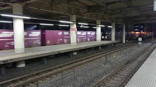 19/6/14 EF65-2086 貨物色赤プレート 藤沢駅通過