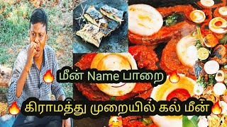 🔥 பசங்க கல் மீன் சமையல்🔥KAVERI FISH KALMEEN RECIPE IN TAMIL/FISHING /VILLAGE