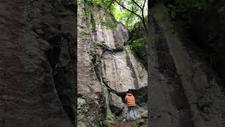 甲府幕岩 鉄の爪 5.12b/c