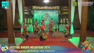 100 SANGGAR SENI LARAS AYU TARI GEGER BUMI WENGKERFESTIVAL BUDAYA NUSANTARA 2024 Dokumentasi PHD NUS