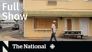 CBC News: The National | Hurricane Idalia, 24 Sussex, Brain worm