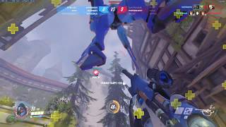 Pharah sleep in master 6v6 ranked