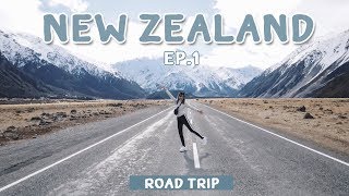 ขับรถบ้านเที่ยวเกาะใต้New Zealand  EP.1 Lake tekapo,Mount Cook,Hot tub,Queenstown | Mildmalaii