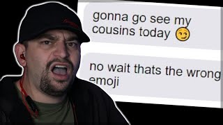 OH NO! - Hitting the wrong emoji ๐๐๐น REACTION!