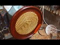 wood turning  african Retro sieve