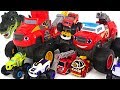 Blaze and the Monster Machines Transforming Fire Truck! Defeat the dinosaurs! #DuDuPopTOY
