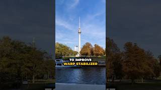 3 tips to improve Warp Stabilizer for Hyperlapse in Premiere Pro #premierpro #shortsmitmarietta