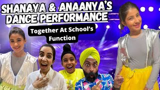 Shanaya & Anaanya’s Dance Performance Together At School’s Function | RS 1313 VLOGS