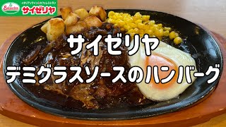 【デミグラスソースのハンバーグ】100日間サイゼリヤ生活【特製デミソース】【67日目】