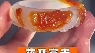 这款牡丹梅花手镯老宋用了27个小时做好，成品喜欢吗？手镯 玉雕师 手艺人 捡石头 高手在民间