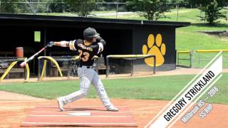 Gregory Strickland SS RHP - Baseball Recruiting Video - Class of 2018