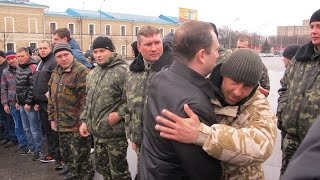 Дембель. Бойцы ВСУ вернулись домой в Харьков