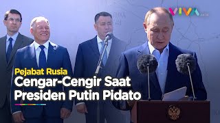 Gaya Putin Setir Mobil Saat Jajal Jalan Baru di Rusia