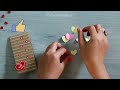 ভ্যালেন্টাইন ডে কার্ড diy পেপার কার্ড হ্যান্ডমেড ক্রাফট পেপার ক্রাফট গ্রিটিং কার্ড