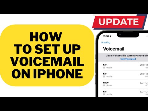 How to set up voicemail on iPhone! UPDATE!