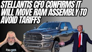 Stellantis Confirms It Will Move Production Of RAM Trucks From Mexico To US To Avoid Tariffs