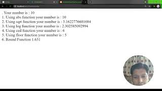 PHP Inbuilt Functions