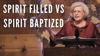 Holy Spirit Filled vs Holy Spirit Baptized - Staying Full With the Holy Spirit