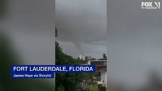 Tornado rips through Fort Lauderdale
