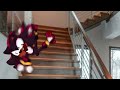 asmr shadow the hedgehog violently falls down a flight of stairs