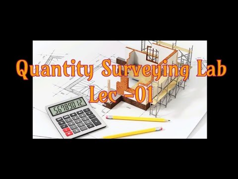 ##Introduction To Quantity Surveying II Lecture -01 II CE 206 II ...