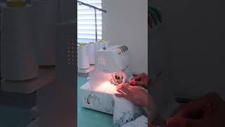 How to Shirr Stitch Using a Serger FAST \u0026 EASY #sewing