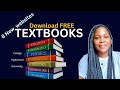 Stop buying Textbooks | 8 websites to download textbooks for free