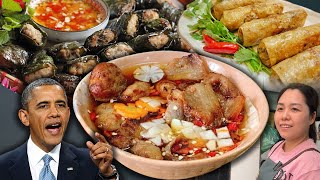 Bún Chả Hà Nội chuẩn vị...thịt thơm lừng Obama còn phải gật gù | Bún chả Vân Anh