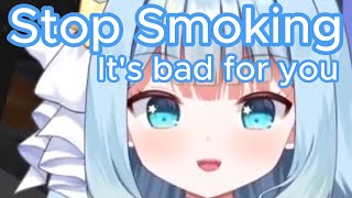 Jelly Hoshiumi Advices You To Stop Smoking