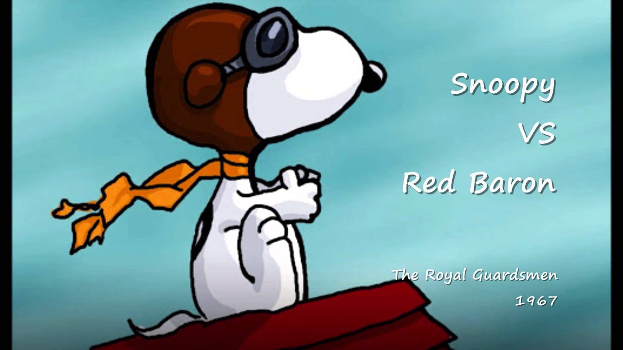 Snoopy As The Red Baron