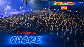 THE WARNING - CHOKE - BARCELONA - 4/8/24 #livemusic #razzmatazz #tour #fyp ‎@LiveMartin  #martintw