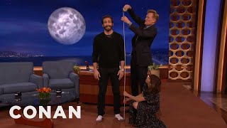 Starlee Kine & Conan Crack The Mystery Of Jake Gyllenhaal's Height | CONAN on TB