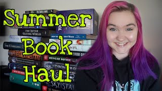 Huge Summer Book Haul // New Release Horror, Fantasy, and Comics!