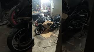 kawasaki replica homemade side fairing kit