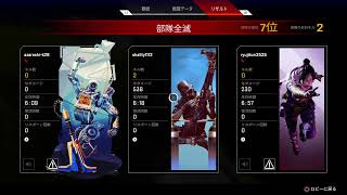 ［PS4］apex　下手なりに設定いじったテスト配信　参加型　声無し