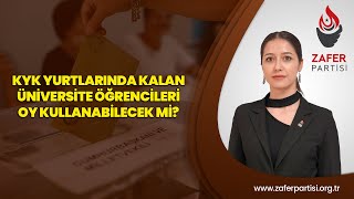 Türk Gençlerinin Oy Kullanma Hakkını Ellerinden Alamazsınız | Sevdagül Tunçer | Zafer Partisi