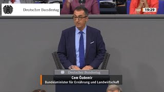 Heftige Kritik in der Debatte zum Agrar-Haushalt