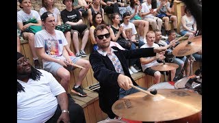 FUNKY DRUMMER BATTLE. Баттл барабанщиков. V1 Festival 2016