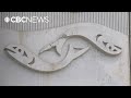 Indigenous art installation unveiled ahead of new Patullo Bridge completion