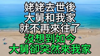 姥姥去世後，大舅和我家就不再來往了，沒想到如今，大舅卻突然來我家【花好月圓】